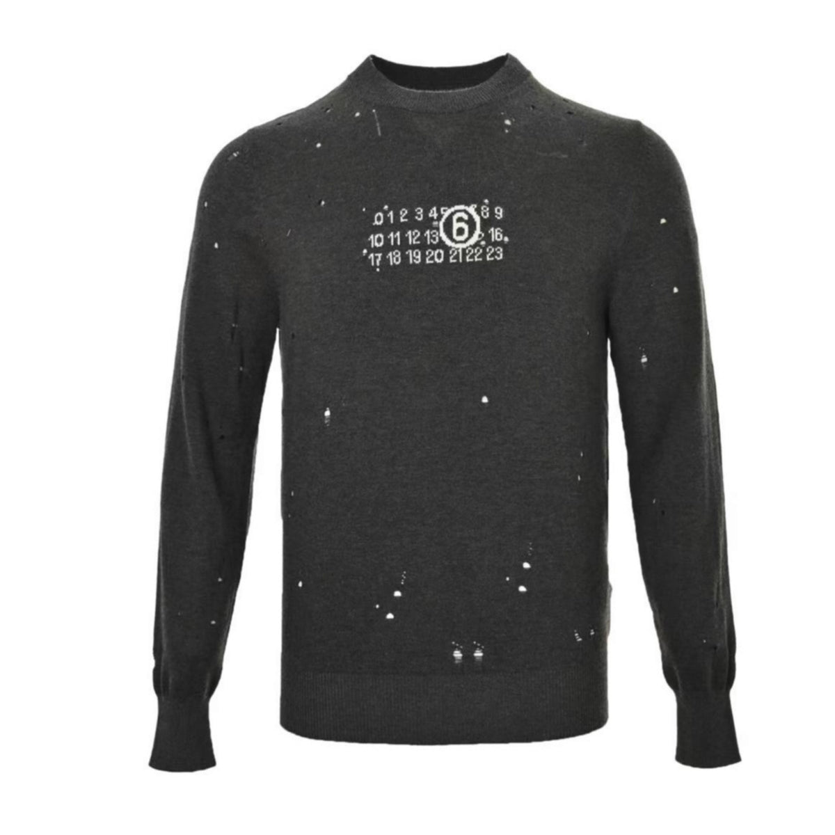 Numeric Crew-Neck Charcoal Grey