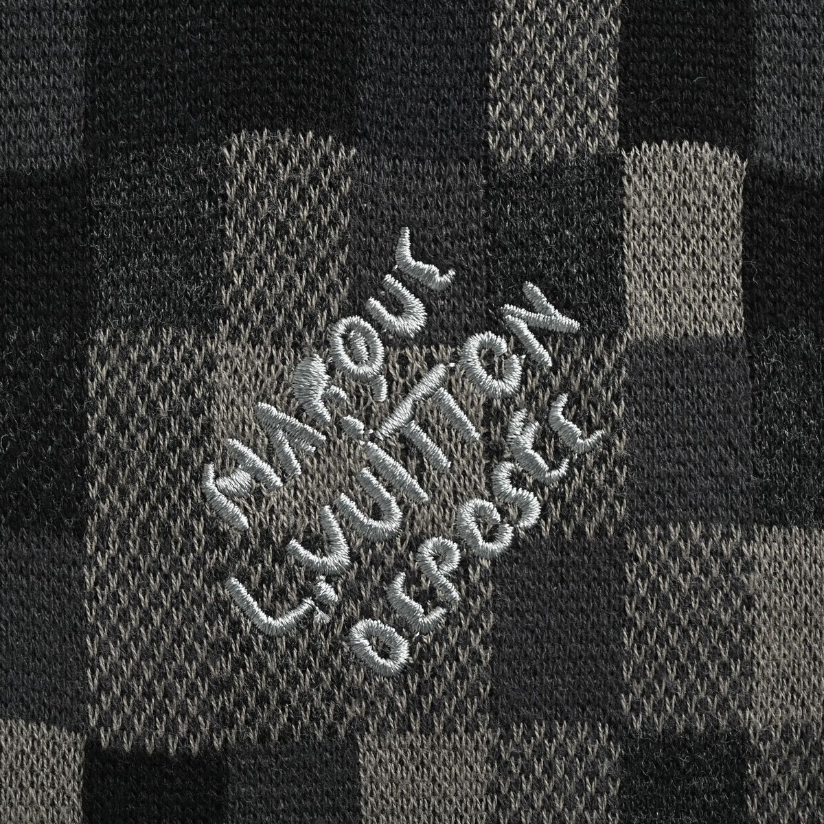 Damoflage Jacquard Pullover Black