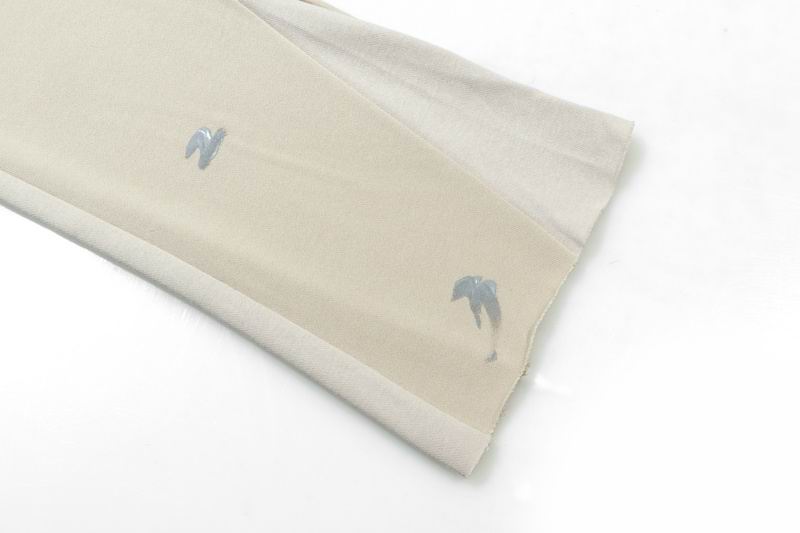 Painted Flare Sweatpants Cream