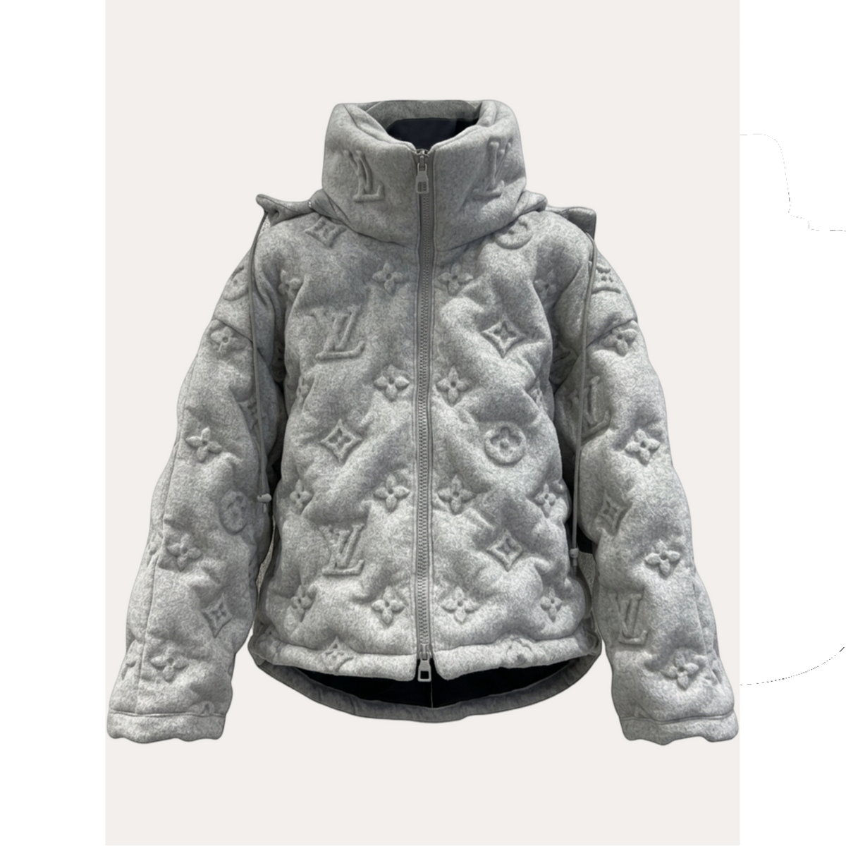Monogram Boyhood Puffer Grey