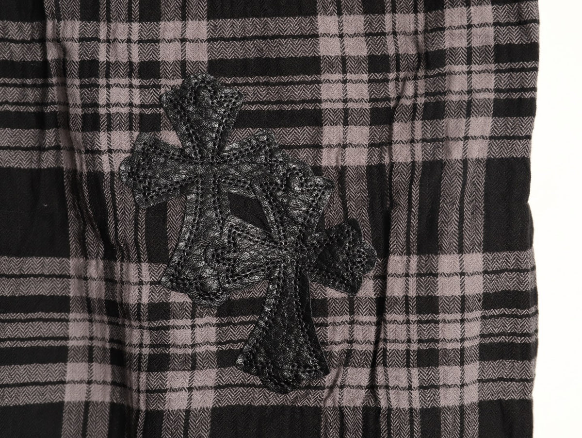 x Sean Wotherspoon Plaid Flannel Beach Pants Black & Grey