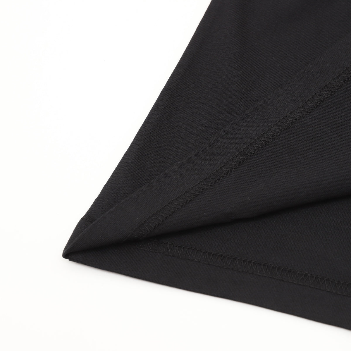 Neon Horseshoe Long Sleeve Pocket T-Shirt Black