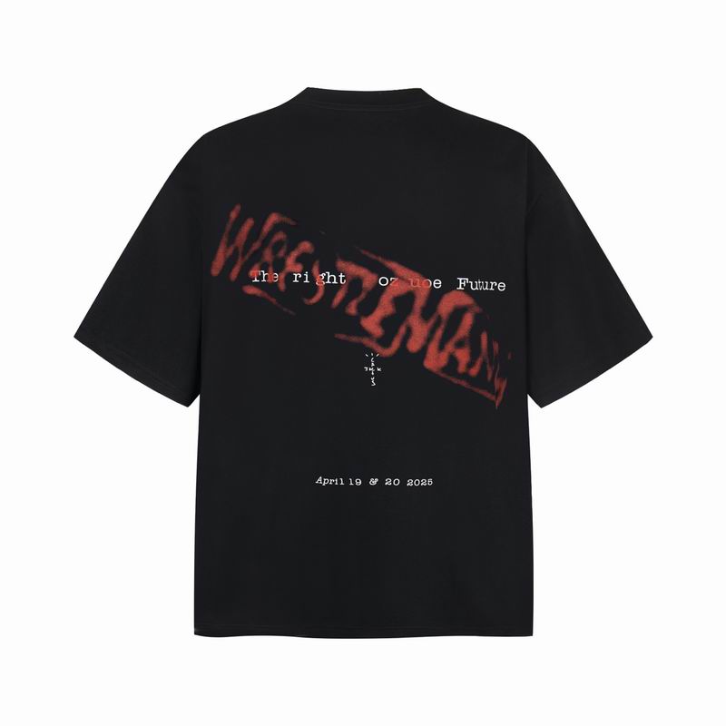 Wanted Retro Graphic T-Shirt Black