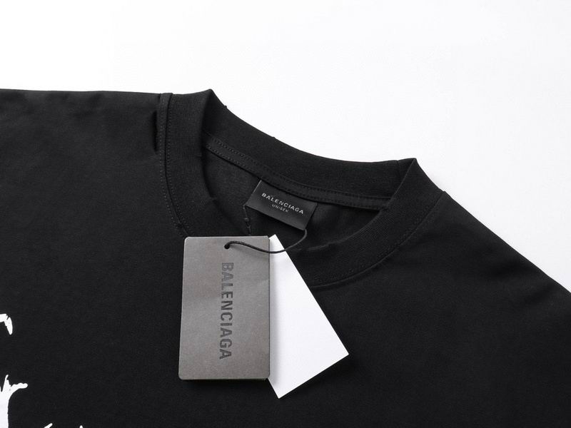 DIY Metal Outline Logo T-Shirt Black