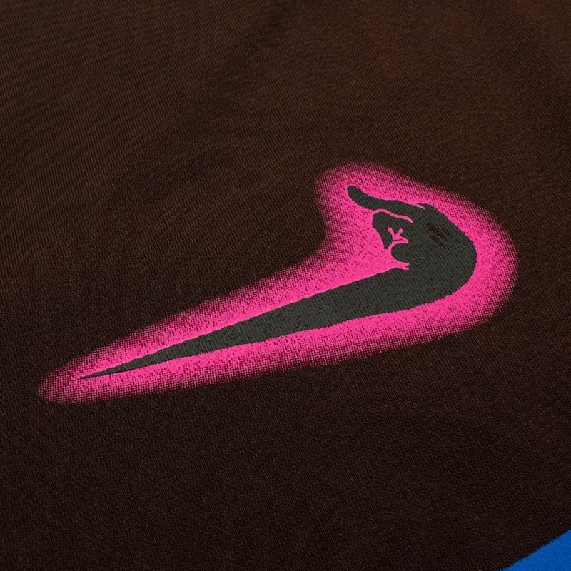 Barcelona x Cactus Jack Graphic T-Shirt Brown