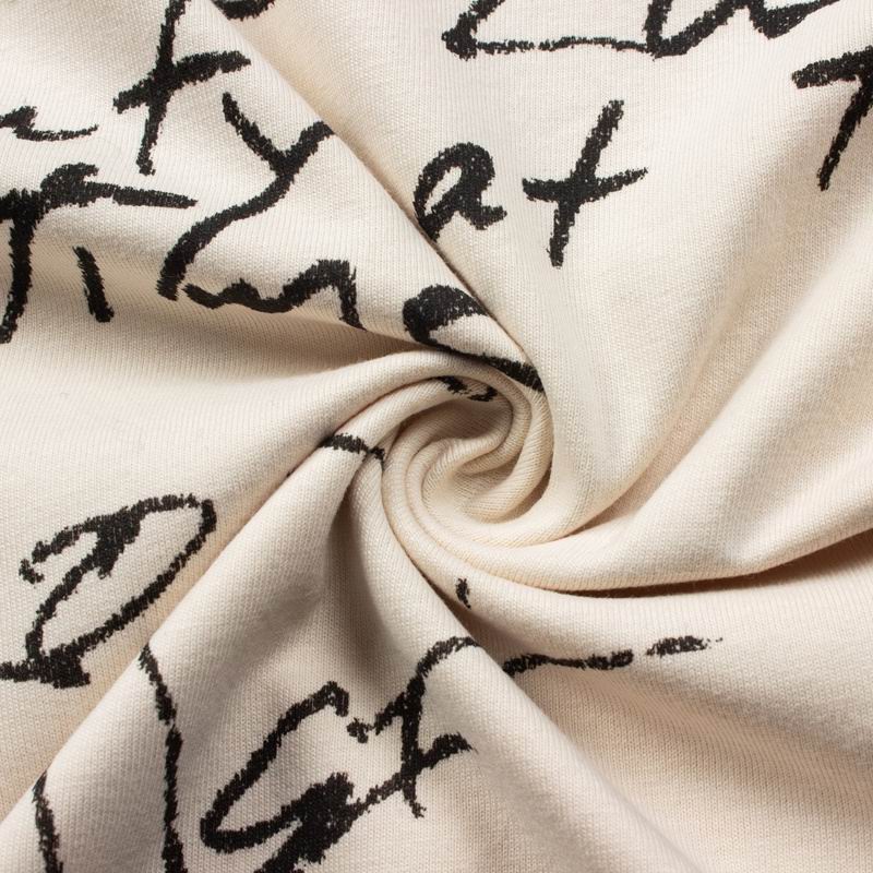 Fear Graphic T-Shirt Beige