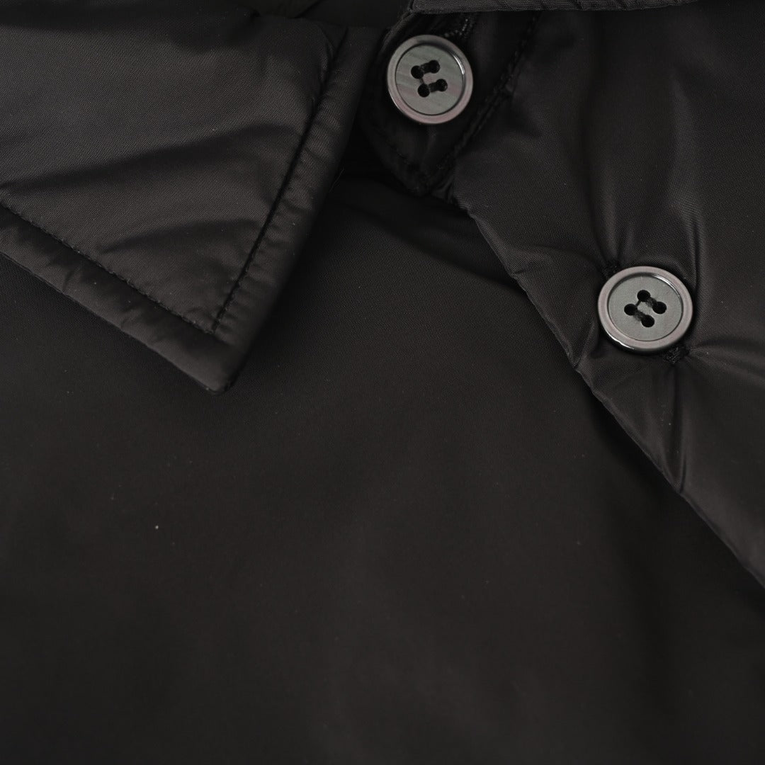 Re-Nylon Triangle Logo Black