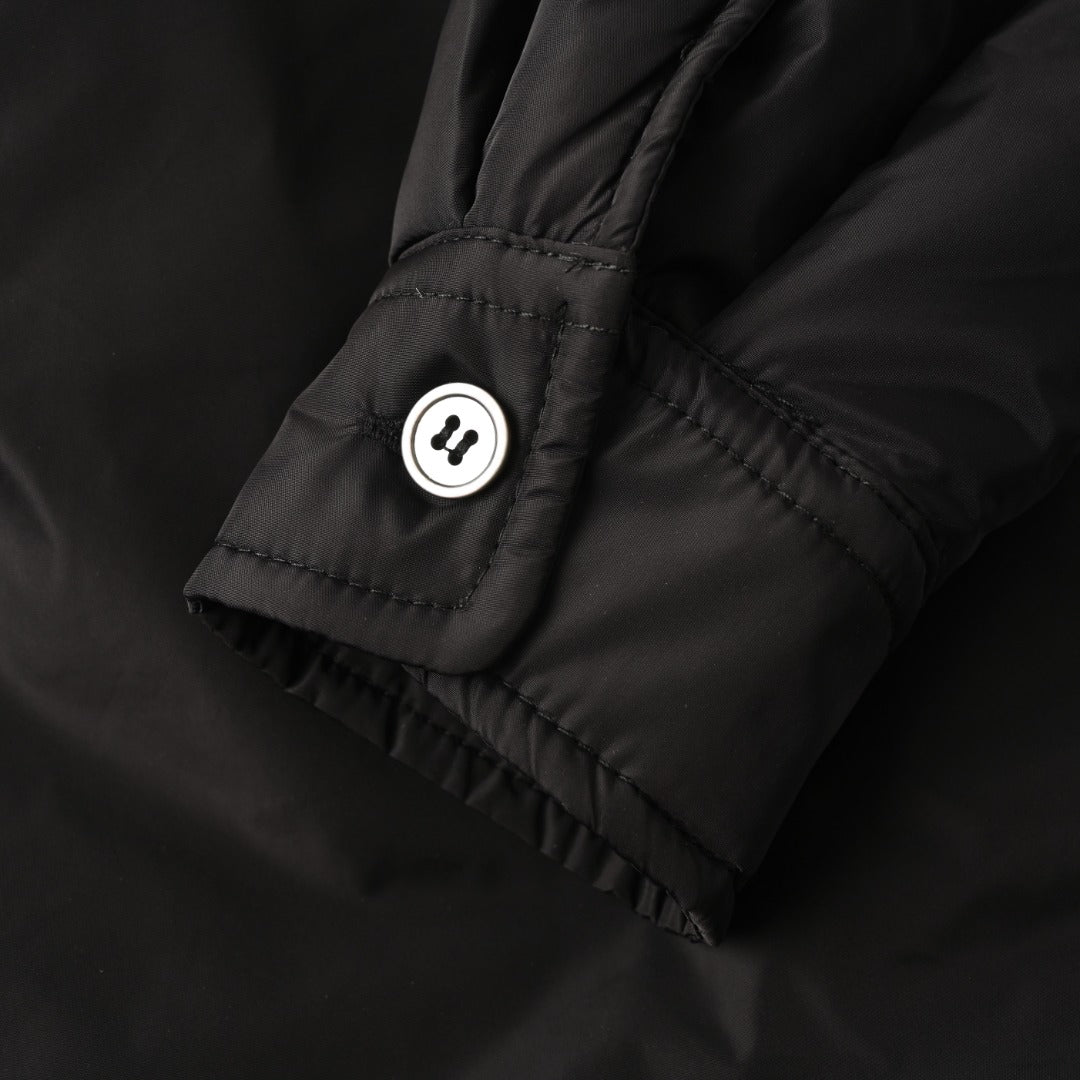 Re-Nylon Triangle Logo Black