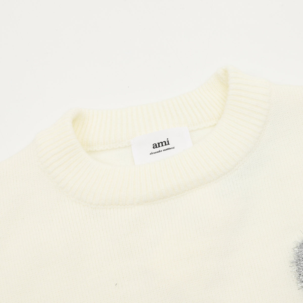 Ami de Coeur Lurex White