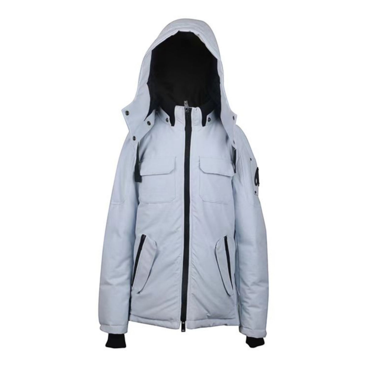 Hooded Jacket Light Blue