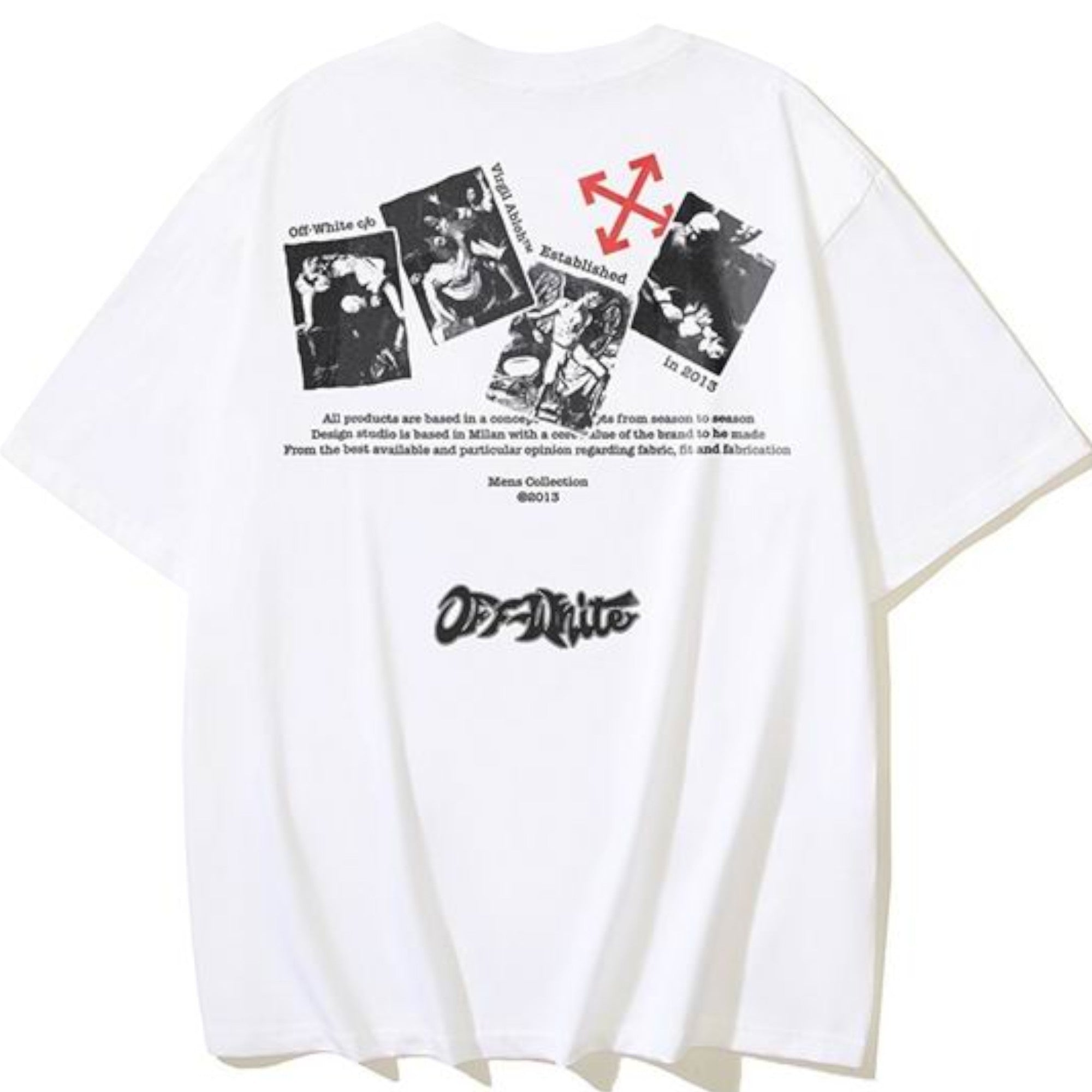 Caravaggio Painting Skate T-Shirt White