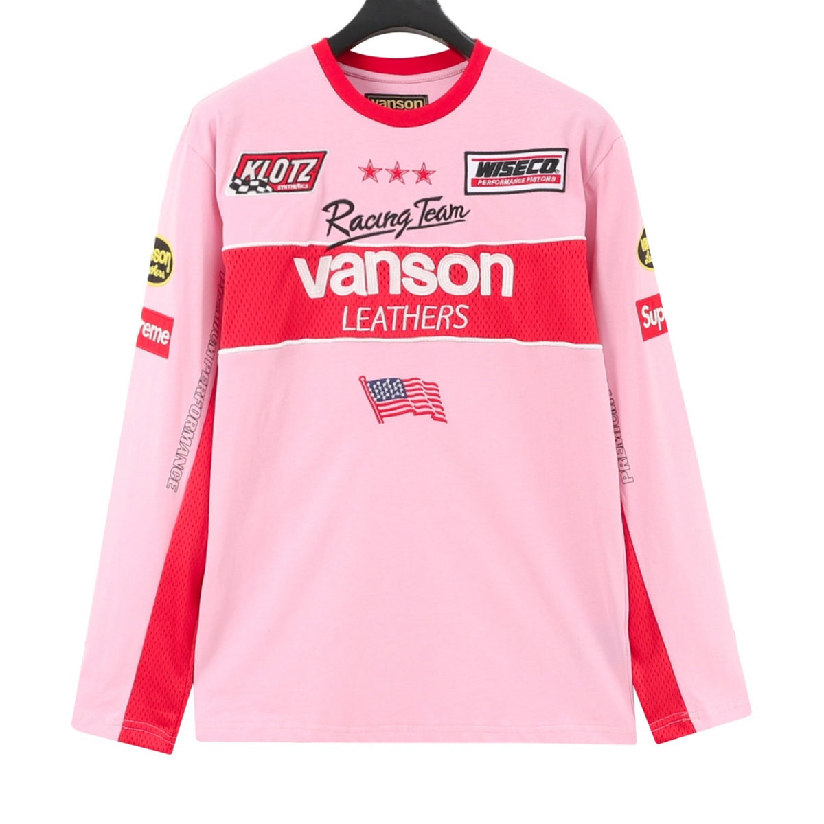 L/S x Vanson Leathers Pink
