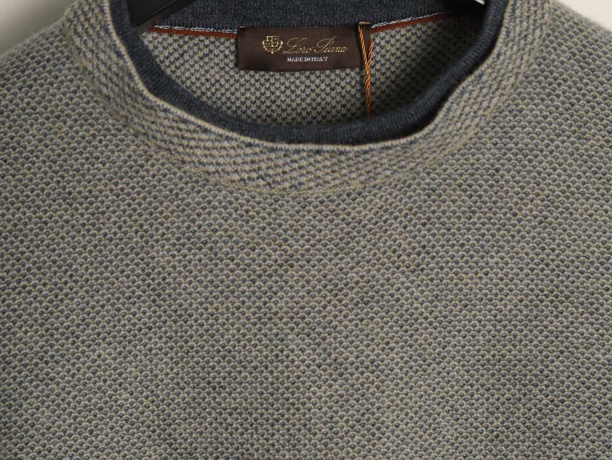Varallo Honeycomb Grey Melange