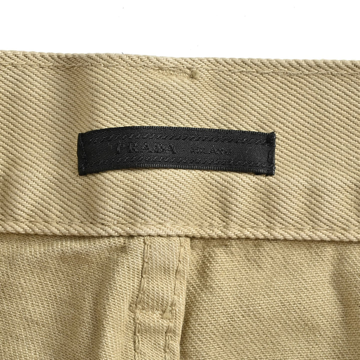 Straight-Leg Trousers Beige