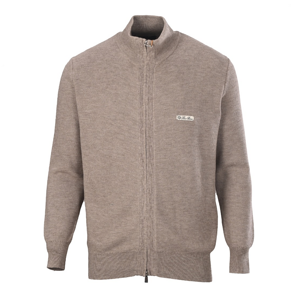 Crest Full-Zip Taupe Brown