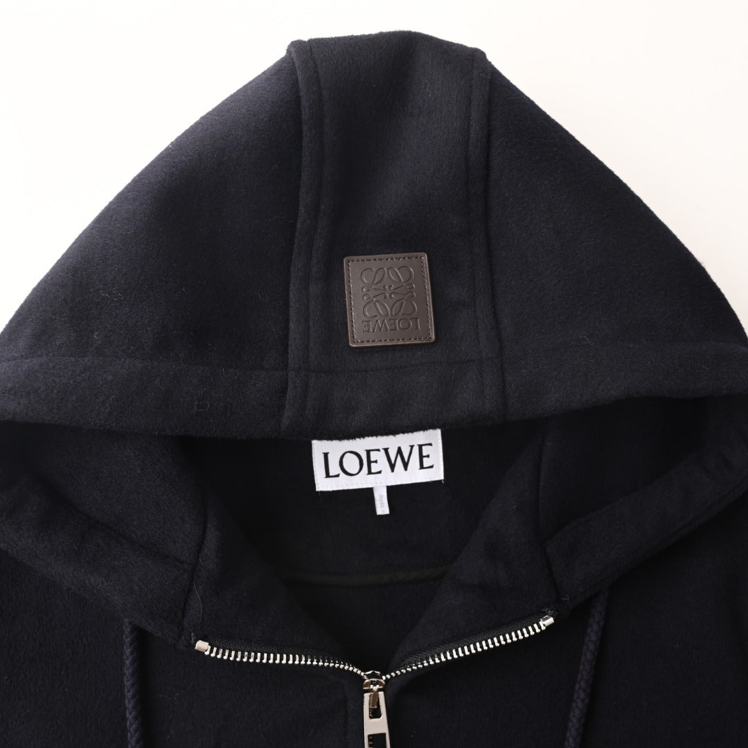 Hooded Coat Black