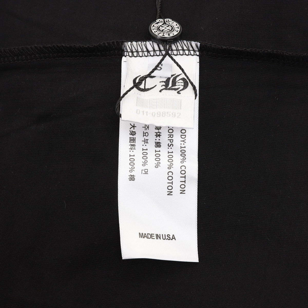 CH Plus Pocket Long Sleeve T-Shirt Black