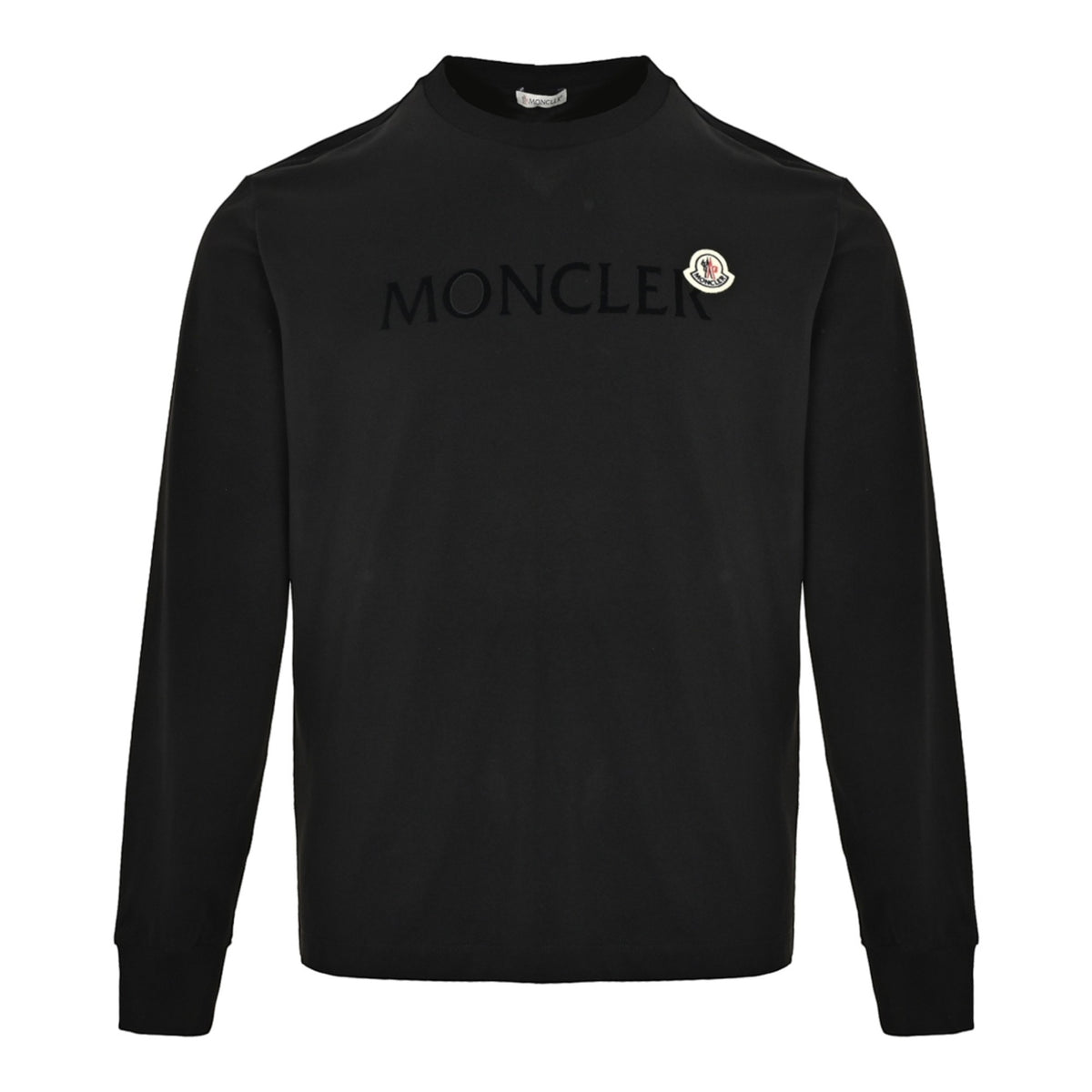 Logo Cotton Sweatshirt Black
