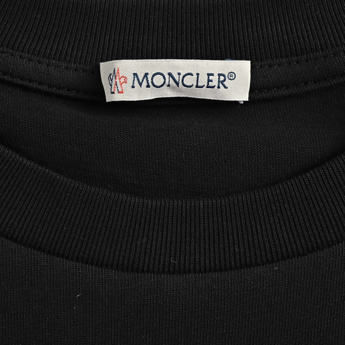 Logo Cotton Sweatshirt Black