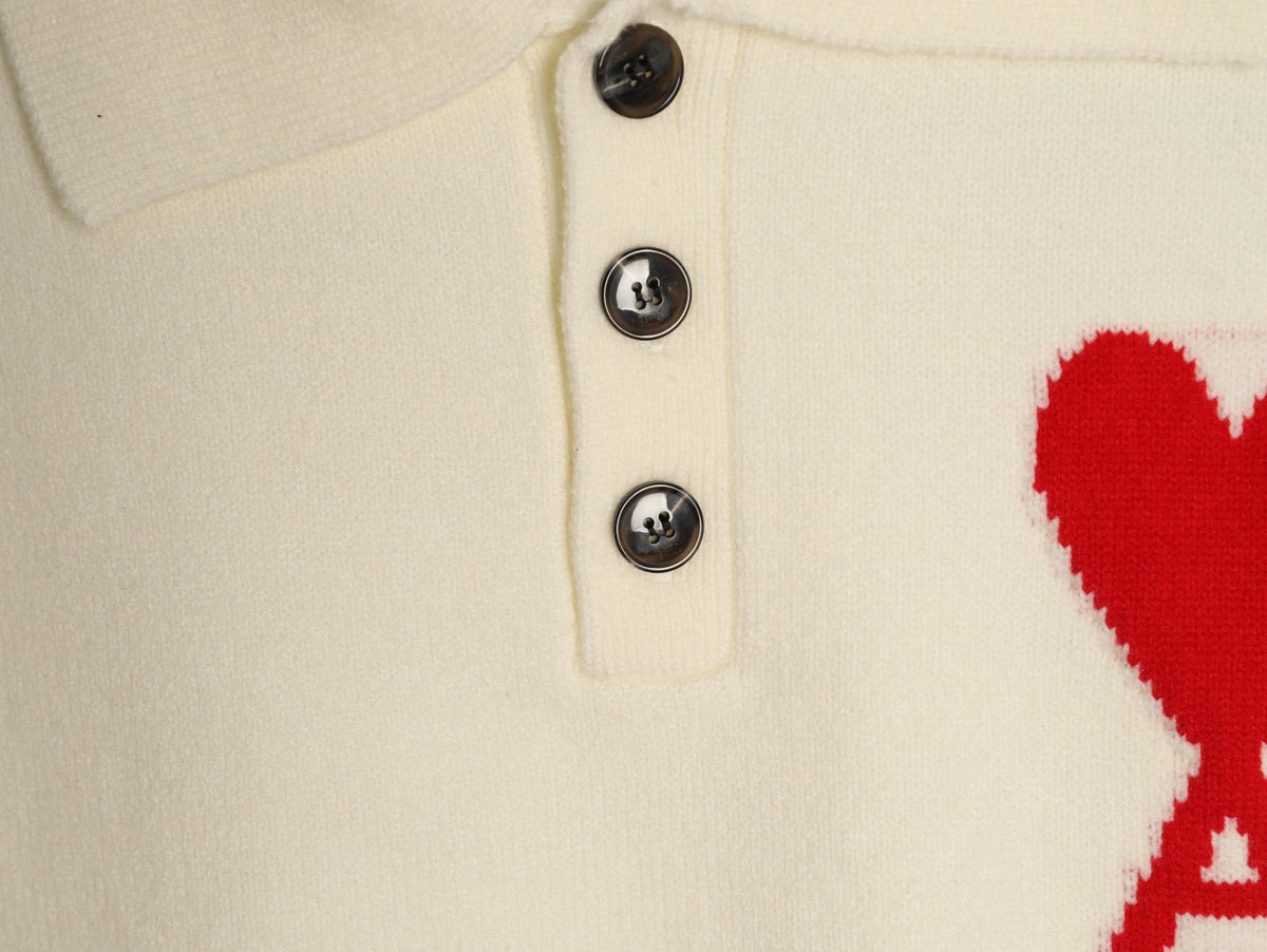 Ami de Coeur Wool White & Black