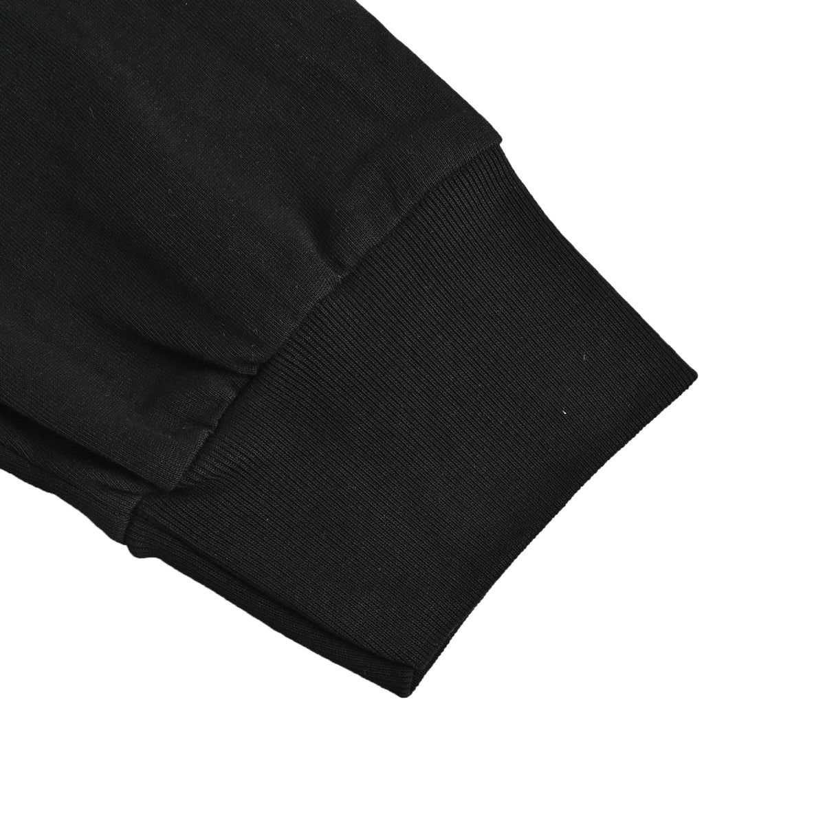 Logo Cotton Sweatshirt Black
