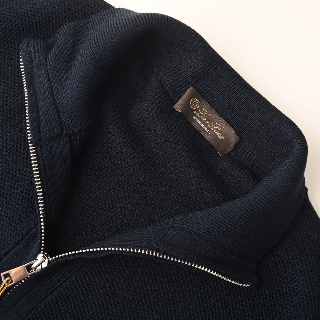 Crest Full-Zip Navy Blue