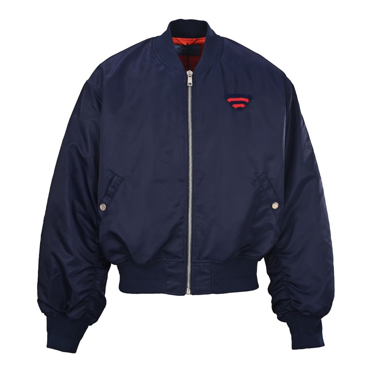 Logo Patch Bomber Blue