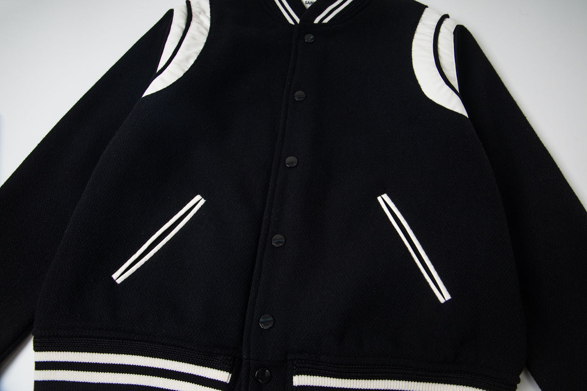 Teddy Bomber Black & White