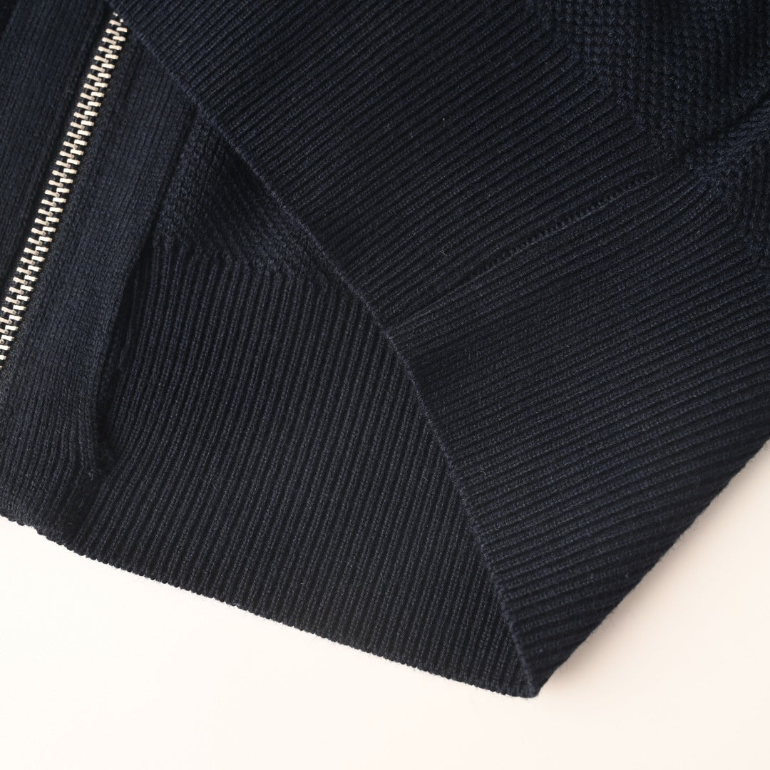 Crest Full-Zip Navy Blue