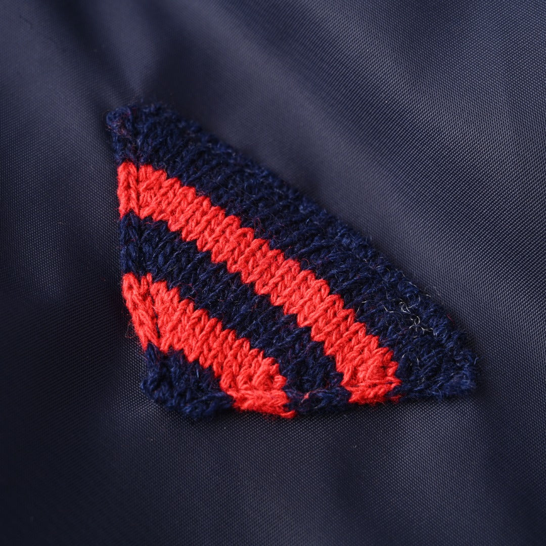 Logo Patch Bomber Blue