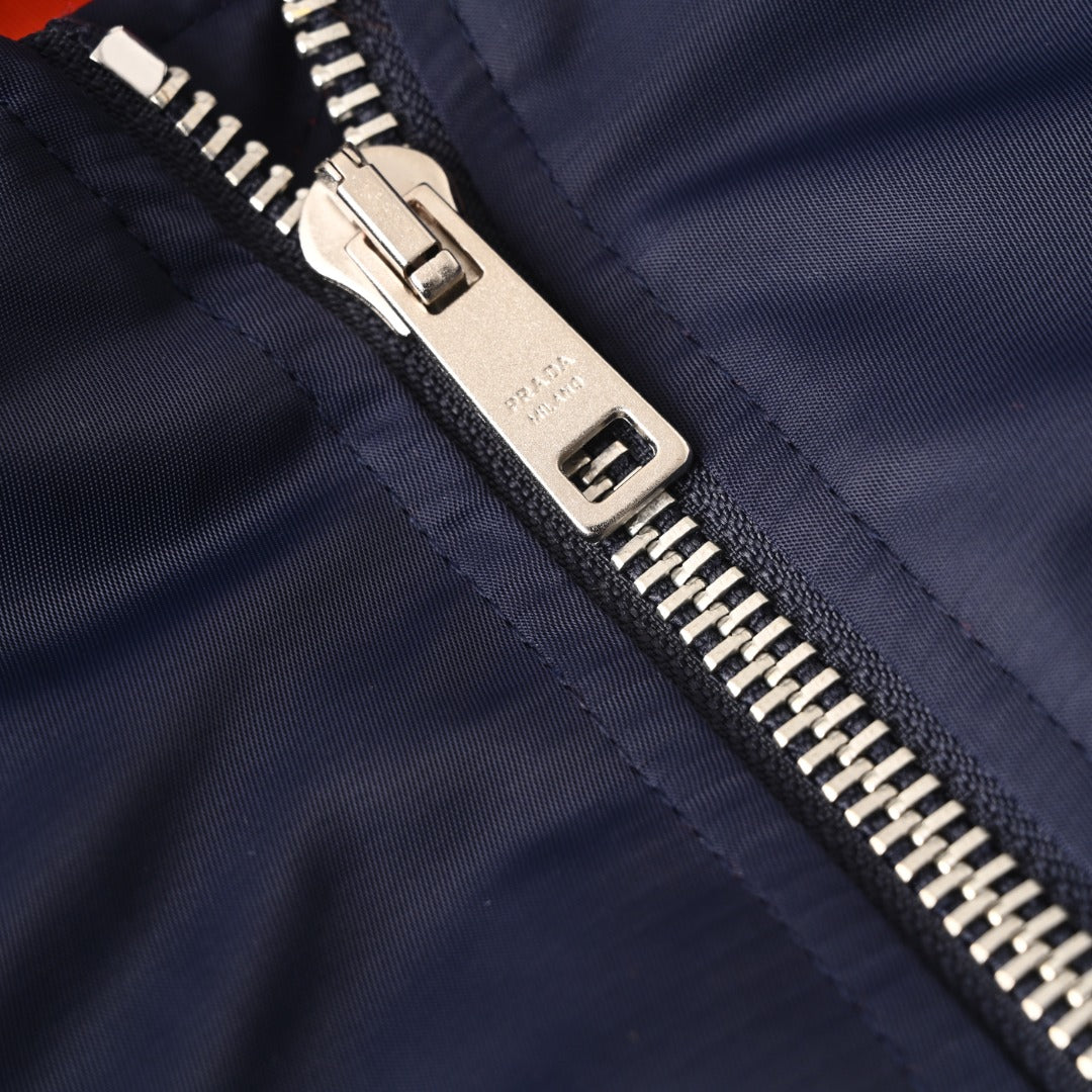 Logo Patch Bomber Blue