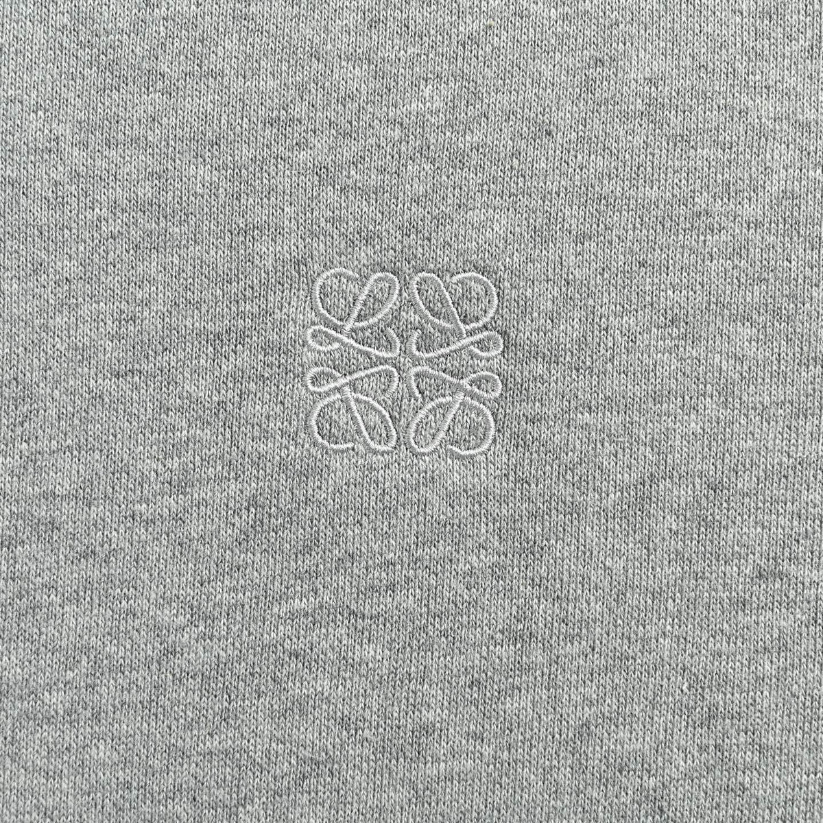 Flamenco Anagram Hoodie Grey Melange