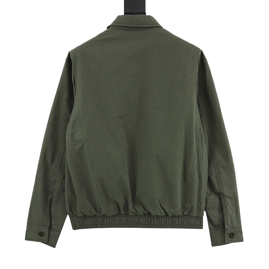Twill Bi-Swing Jacket Olive Green