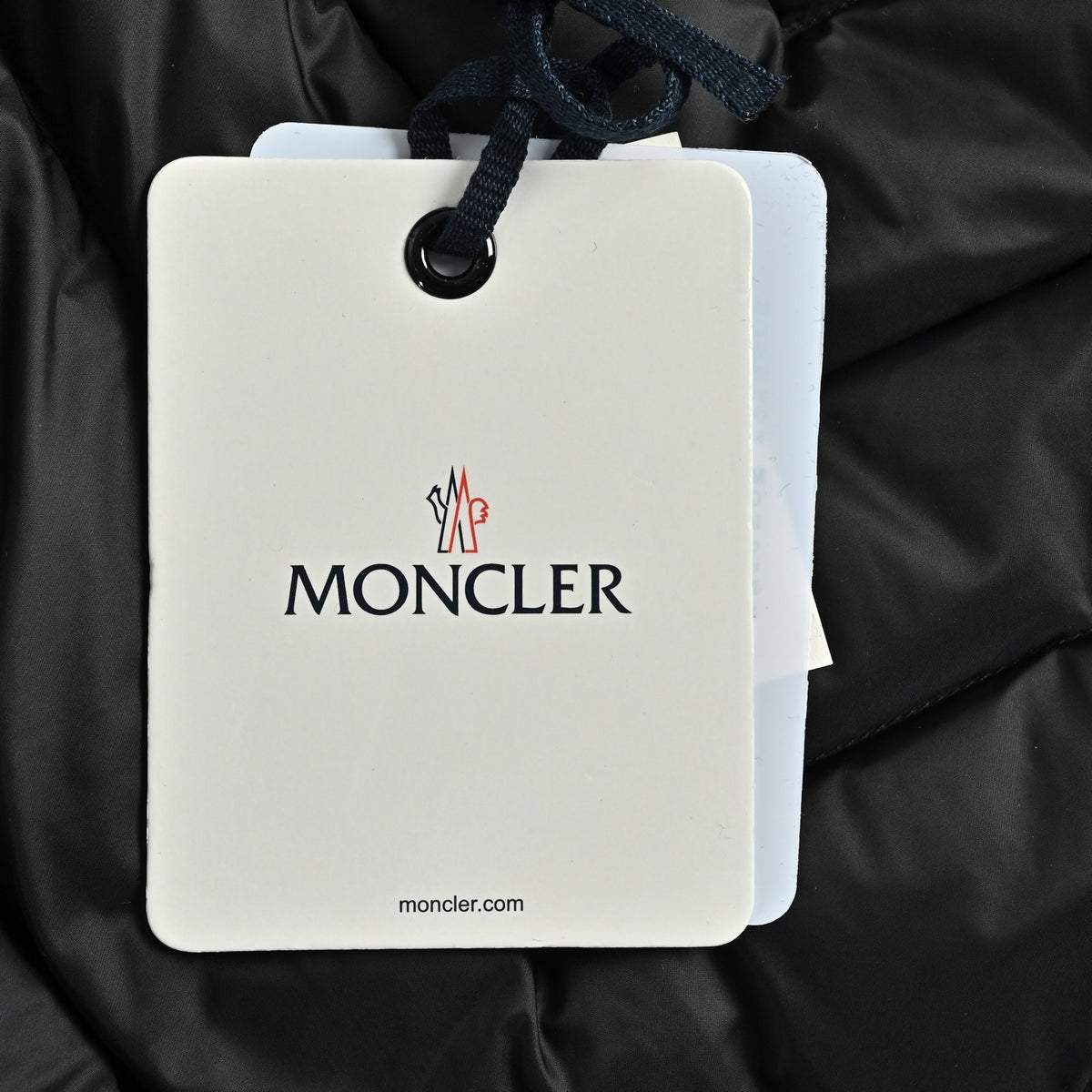 Padded Wool Zip-Up Black