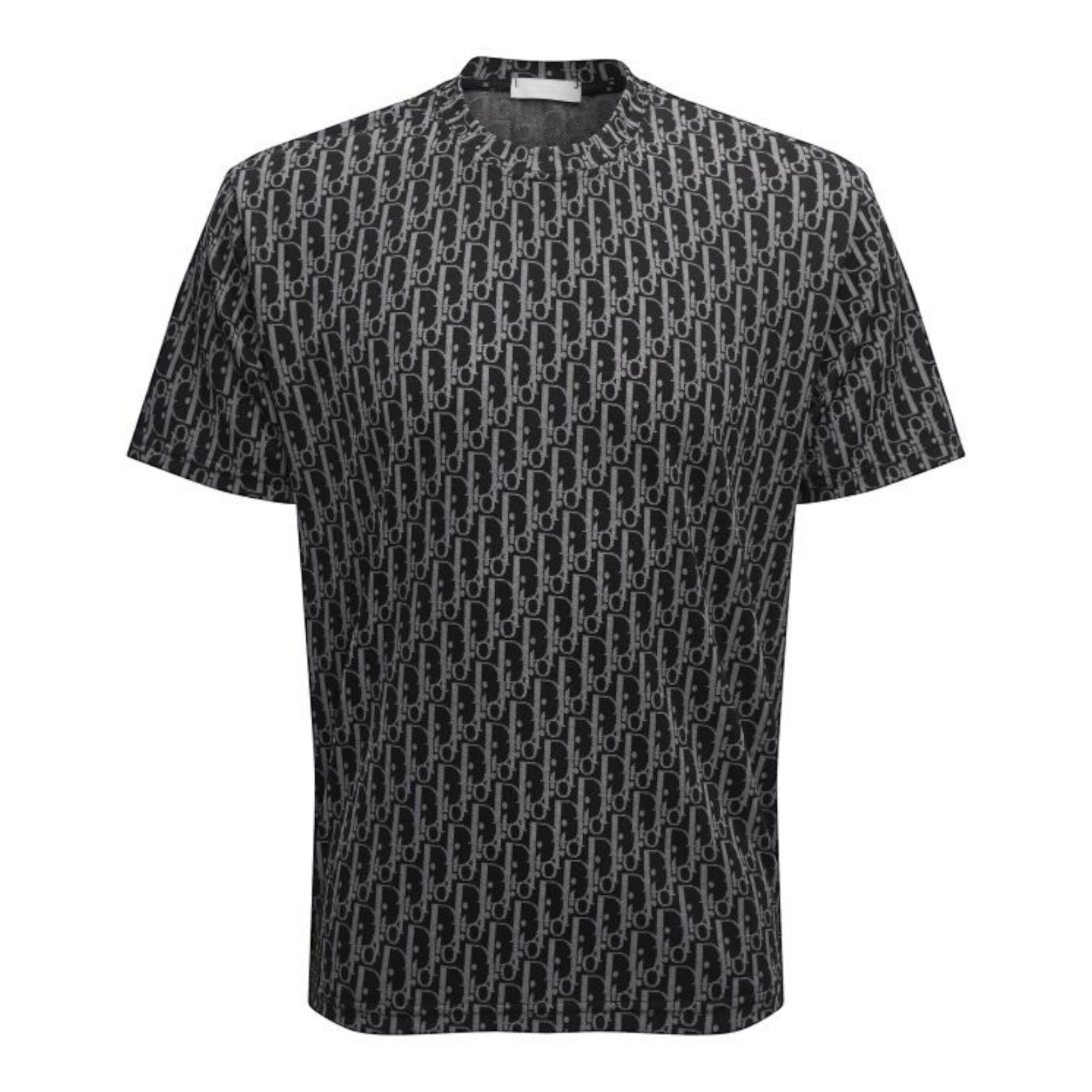 Oblique Monogram T-Shirt Grey