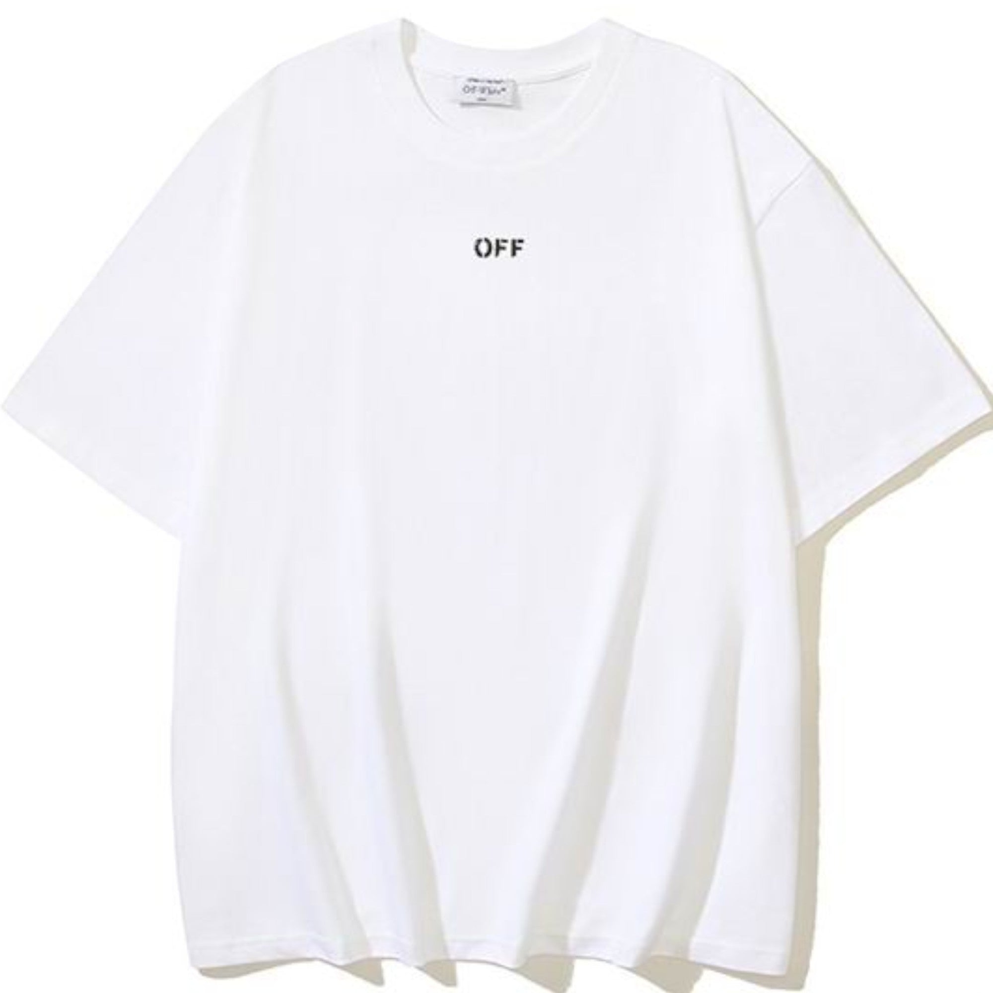 OFF Logo Skate T-Shirt Washed Black