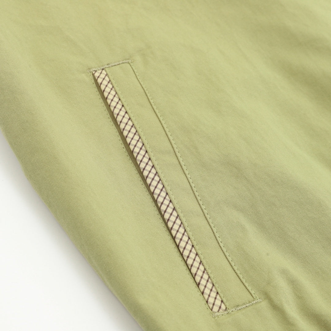 Harrington Jacket Light Olive Green