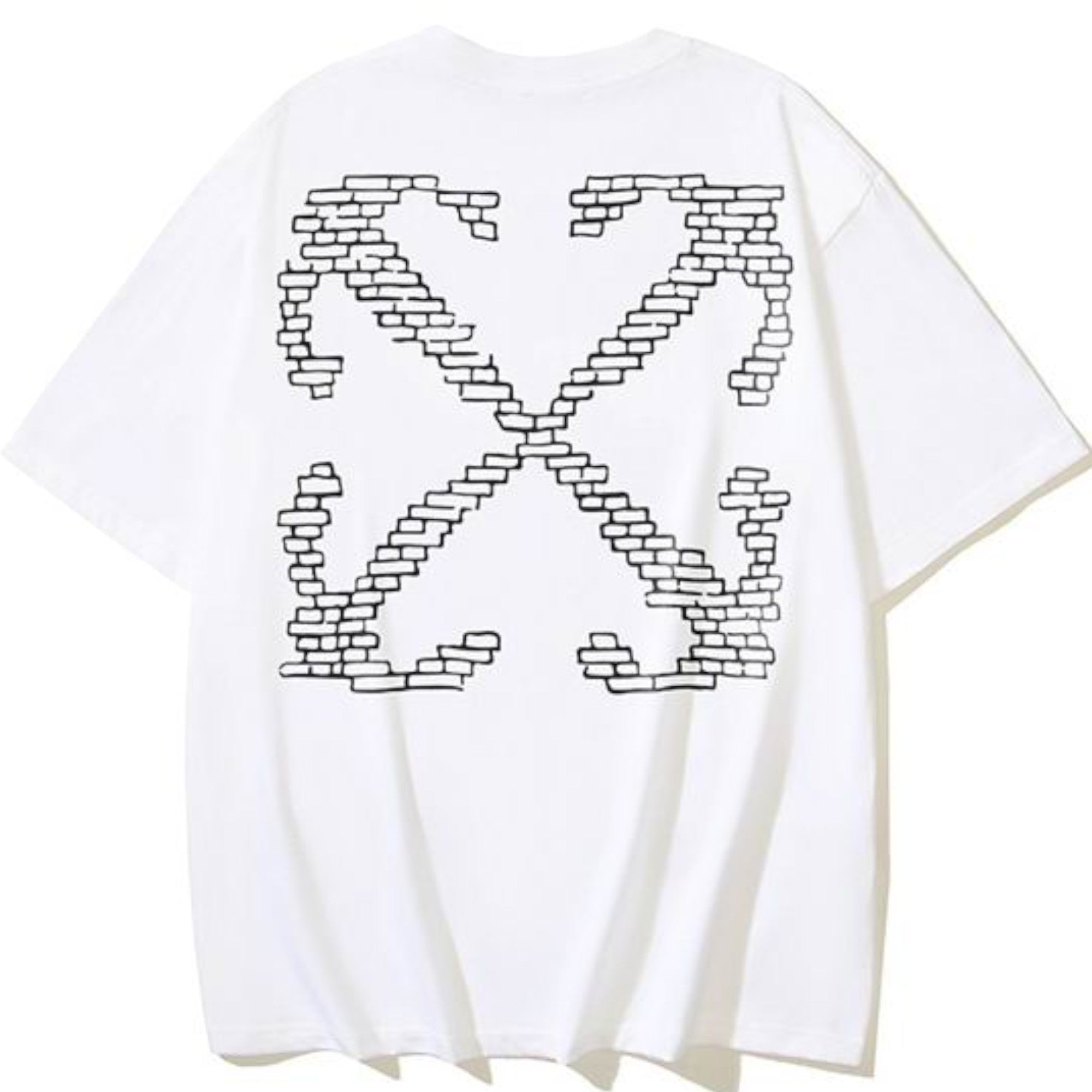 OFF Logo Skate T-Shirt Washed Black