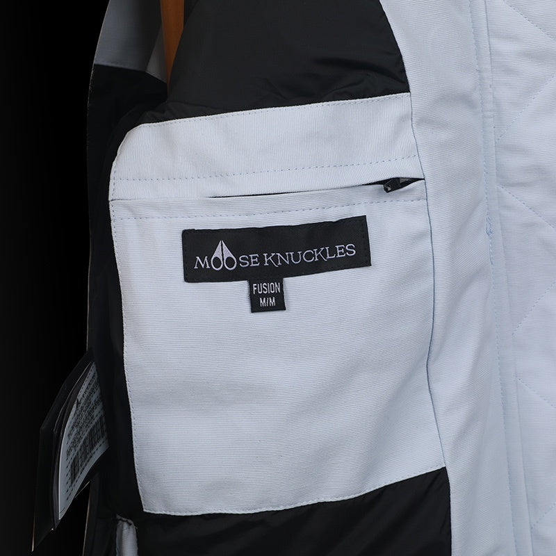 Hooded Jacket Light Blue