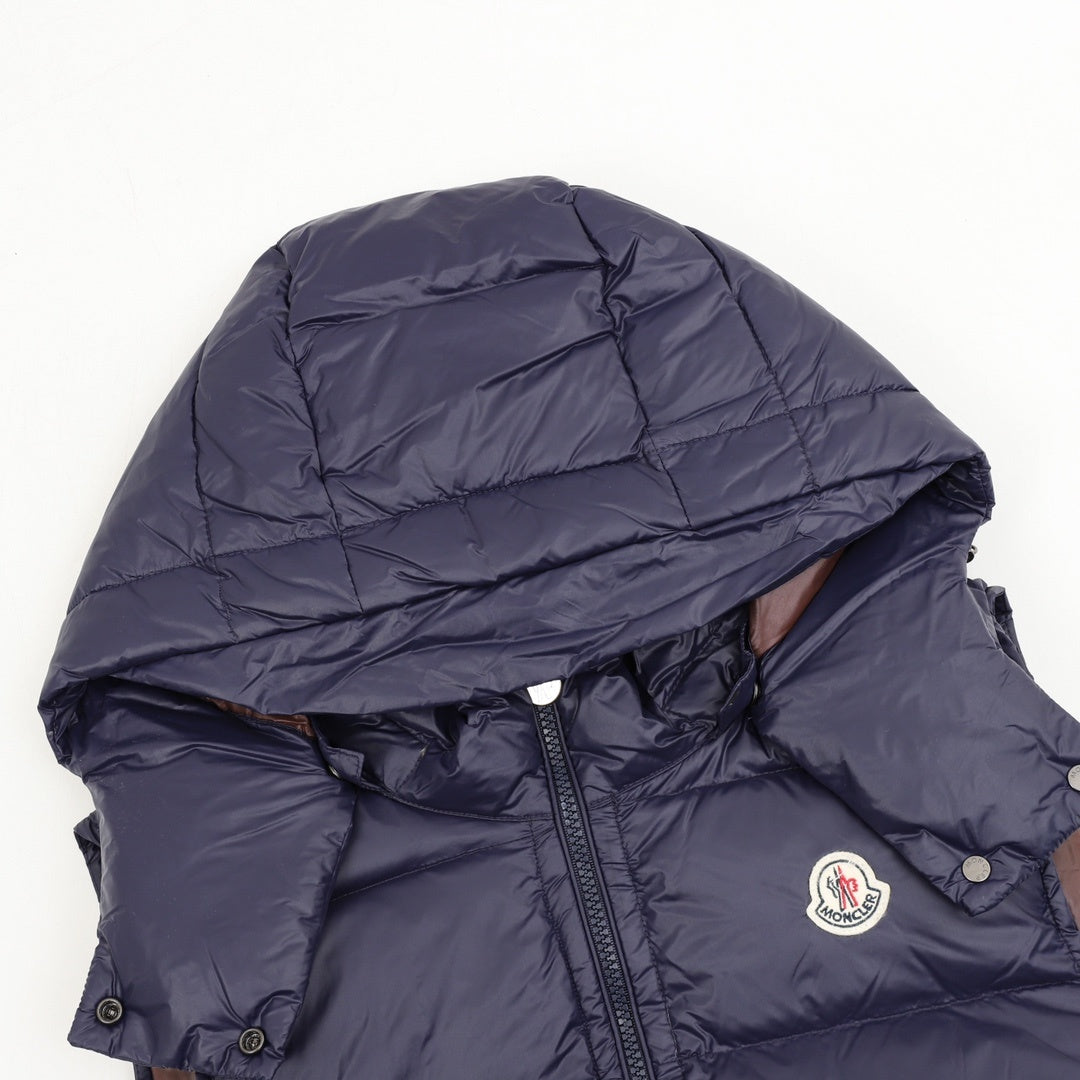 Bormes Hooded Navy Blue