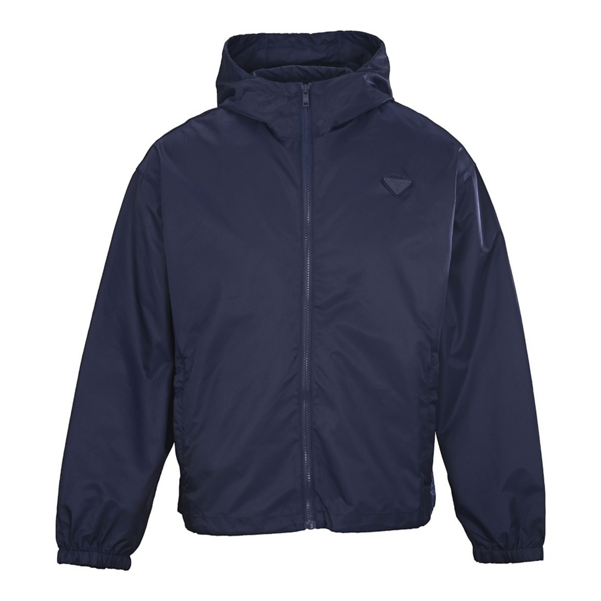 Triomphe Hooded Re-Nylon Navy Blue
