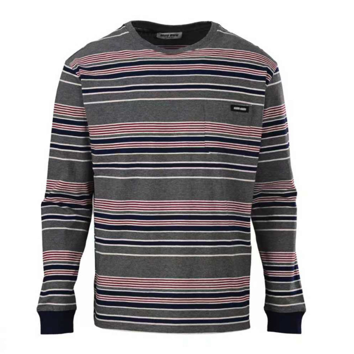 Striped Pocket Grey