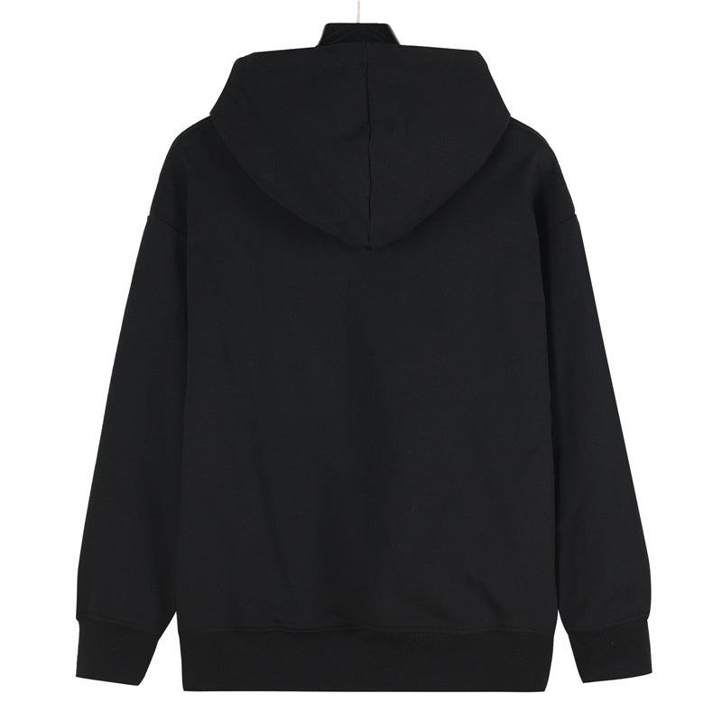 Logo Cotton Sweatshirt Black