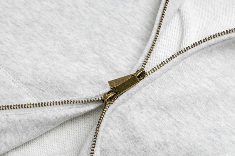 90s All Valley Essentials Zip-Up Hoodie