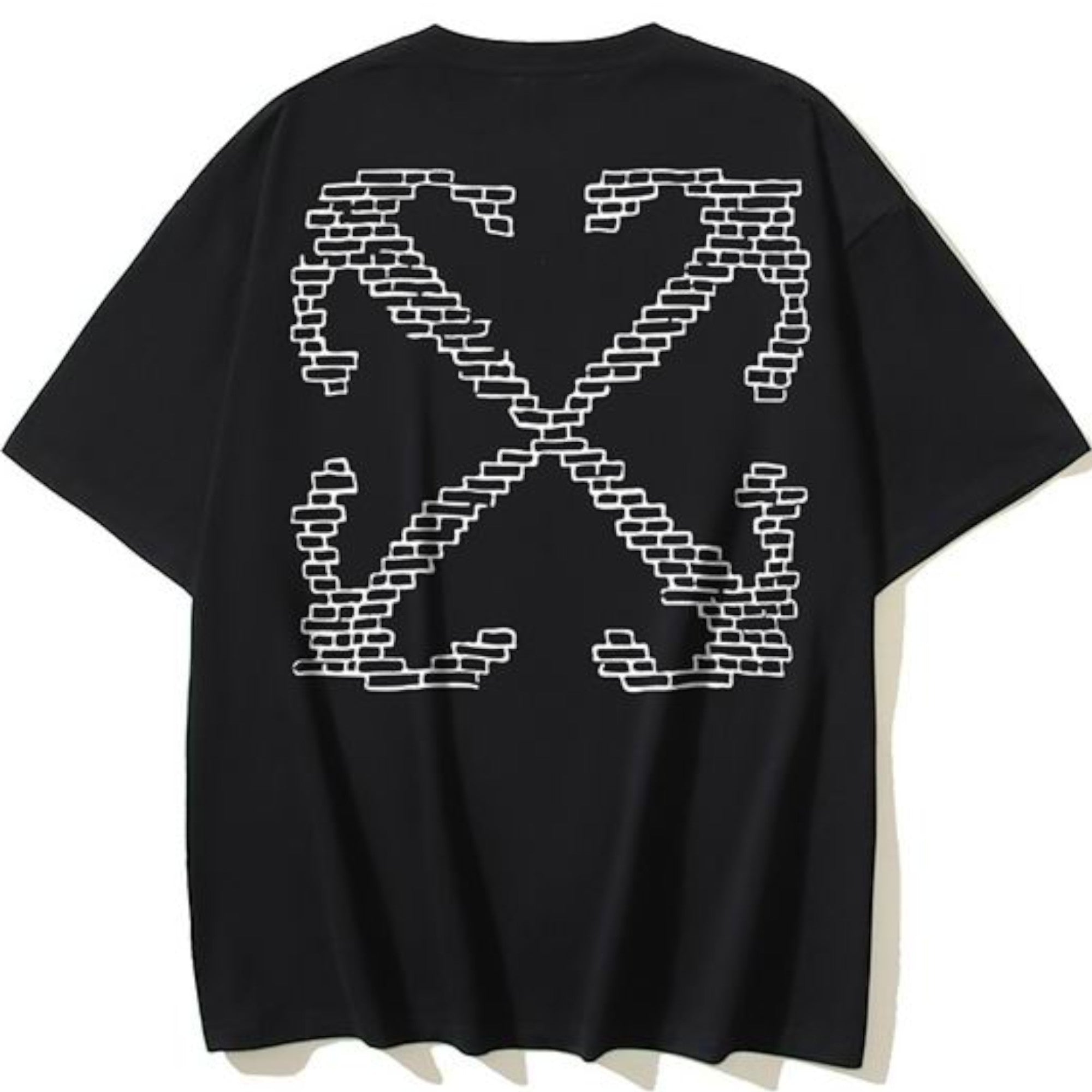 OFF Logo Skate T-Shirt Black