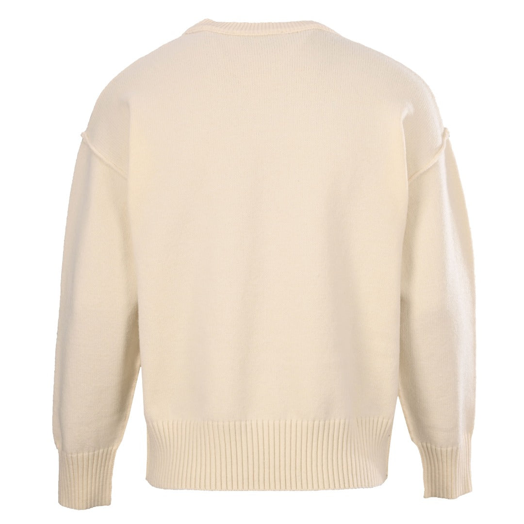 Ami de Coeur Intarsia Off-White