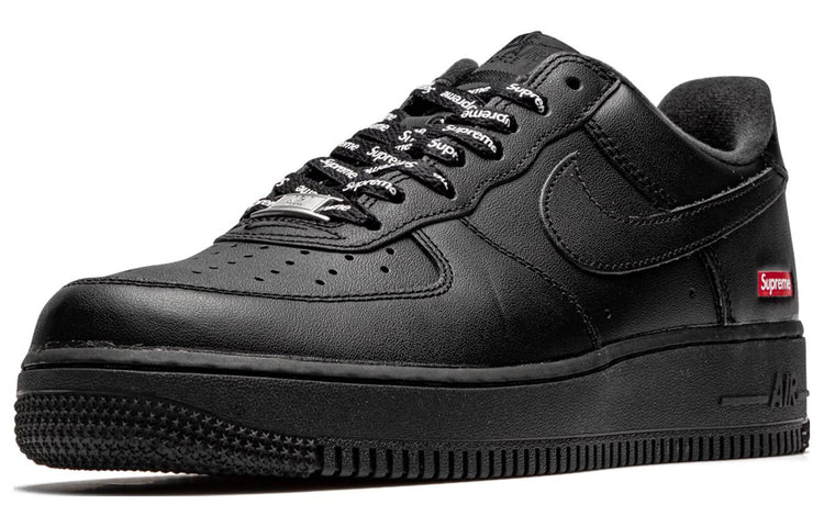 Air Force 1 Low x Supreme Box Logo Black