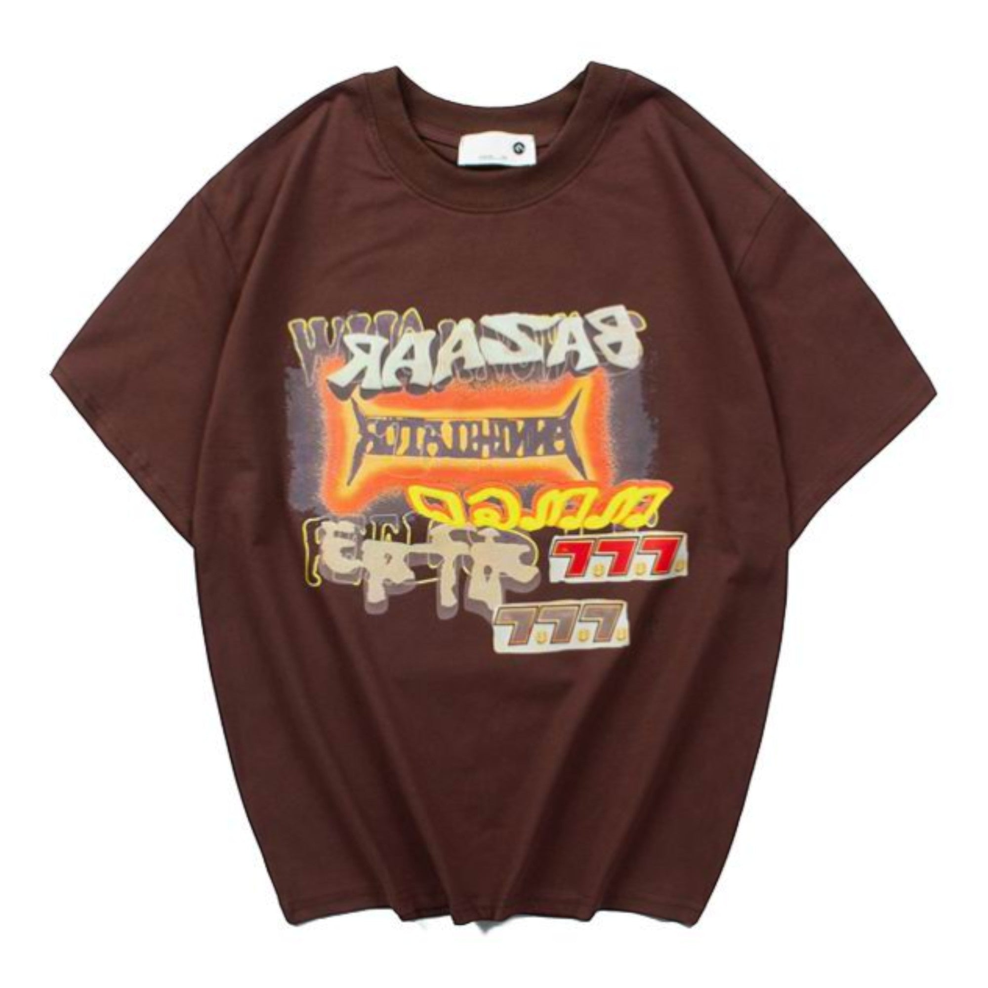 Bazaar Graphic T-Shirt Maroon