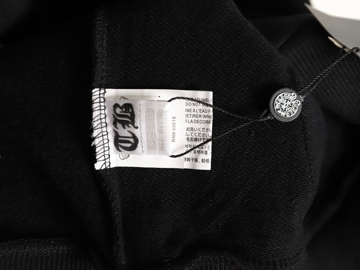 Deadly Doll Zip-Up Hoodie Black & Pink