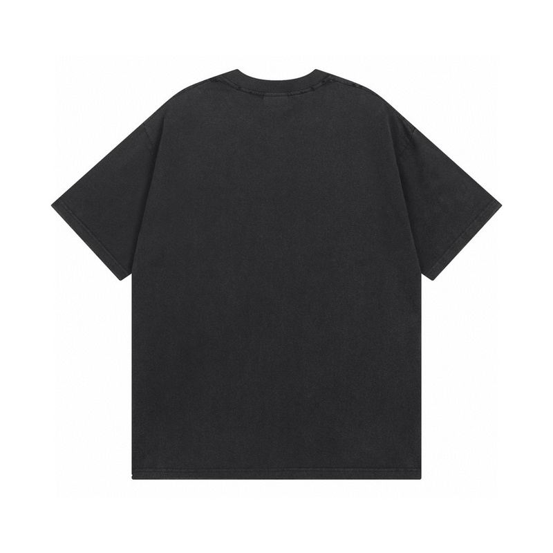 3B Liquified Oversized T-Shirt Stained Black